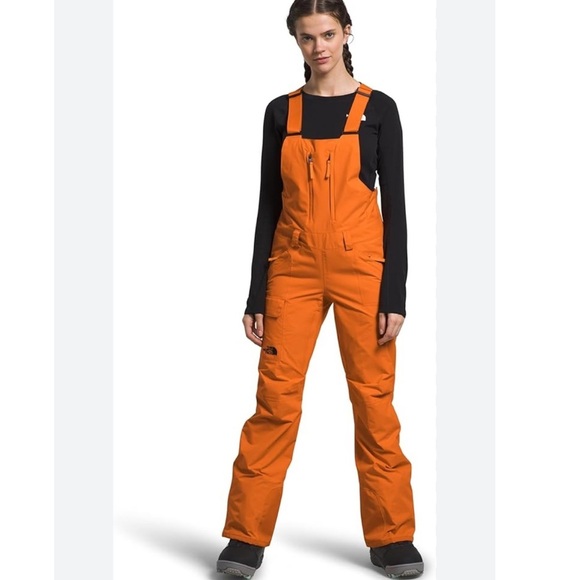 The North Face Freeden Bib Snow Pants Overalls Size Large NEW - Picture 1 of 10